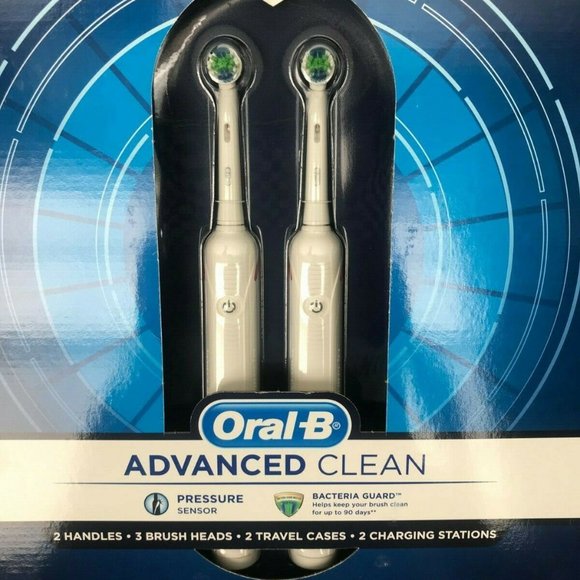 Oral-B Advanced Clean Electric Toothbrushes (2) - Picture 6 of 7
